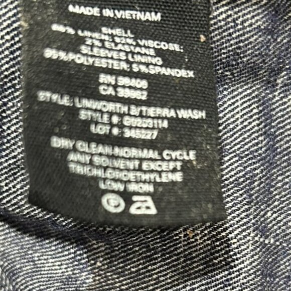 Theory Linen Blazer | Size 4 | Lightweight Summer Blazer - Picture 3 of 3